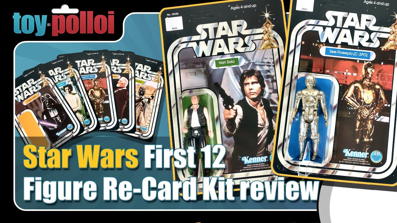 Retro Star Wars 12-Back Figure Re-card Kit review - Toy Polloi