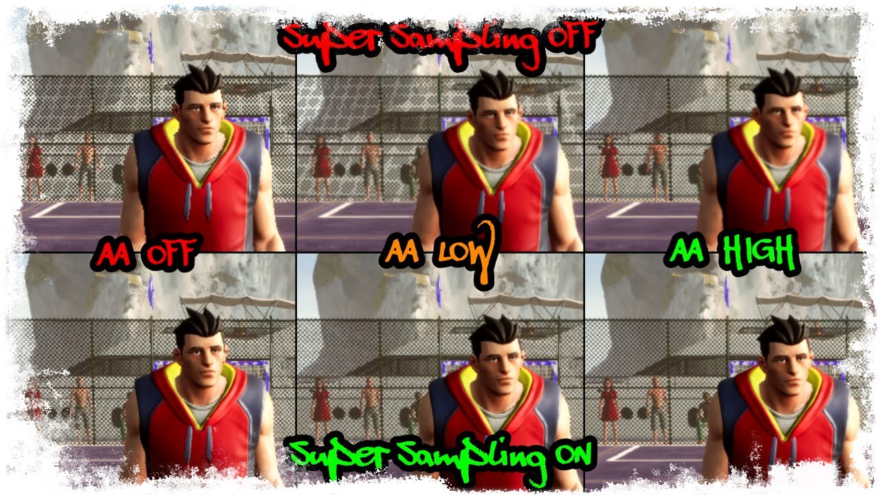 No Fair Play - SuperSampling Test
