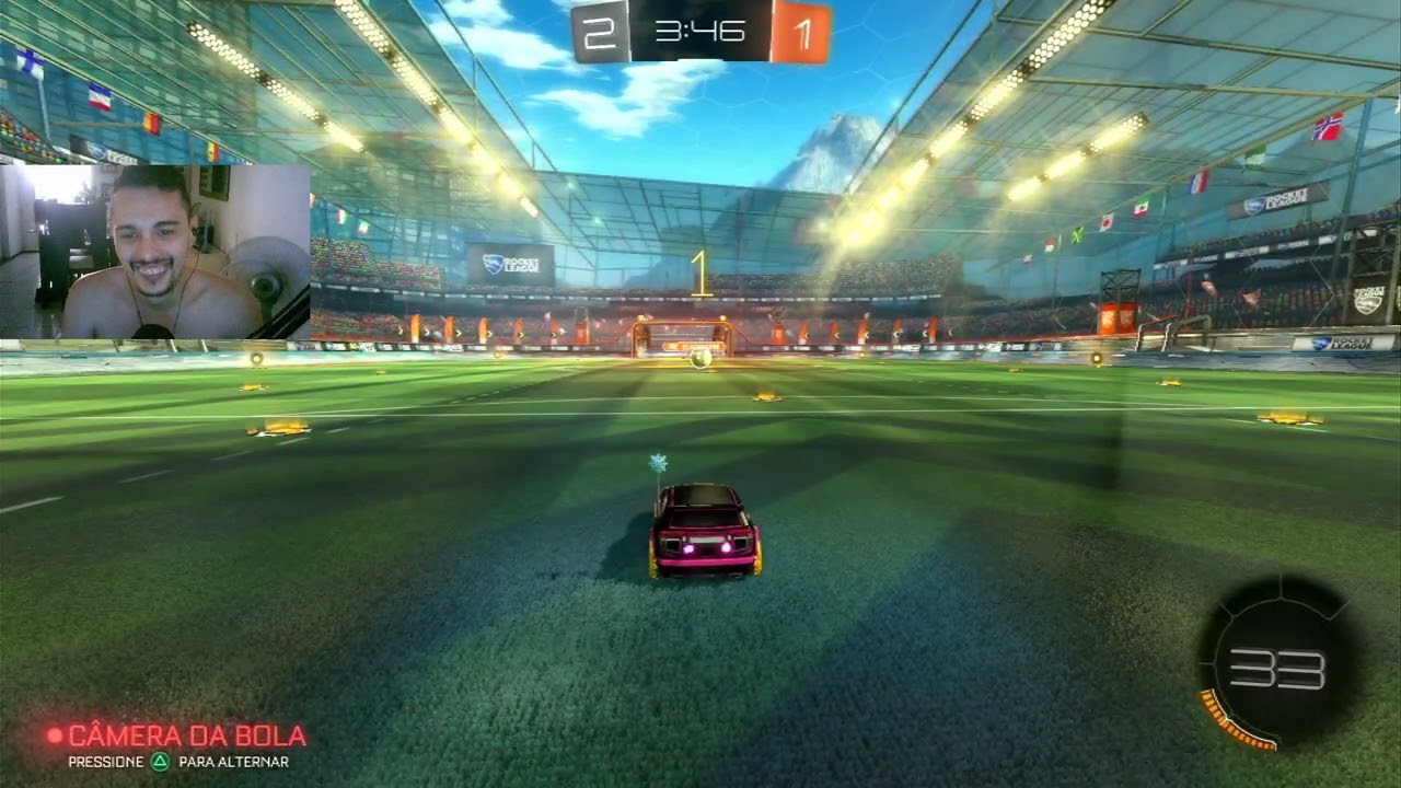 PARA DE ROUBAR MEU GOL!- Rocket League- Ft Lucas