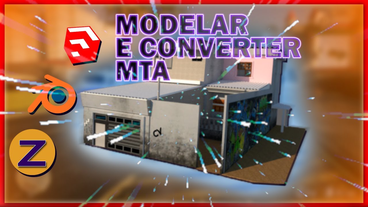 Como modelar e converte do Sketchup para MTA + Pre light