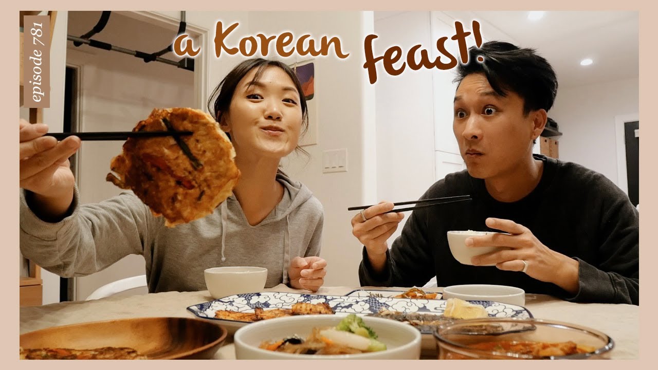 A Korean Feast, Grocery Shopping, Cat Update | WahlieTV EP781