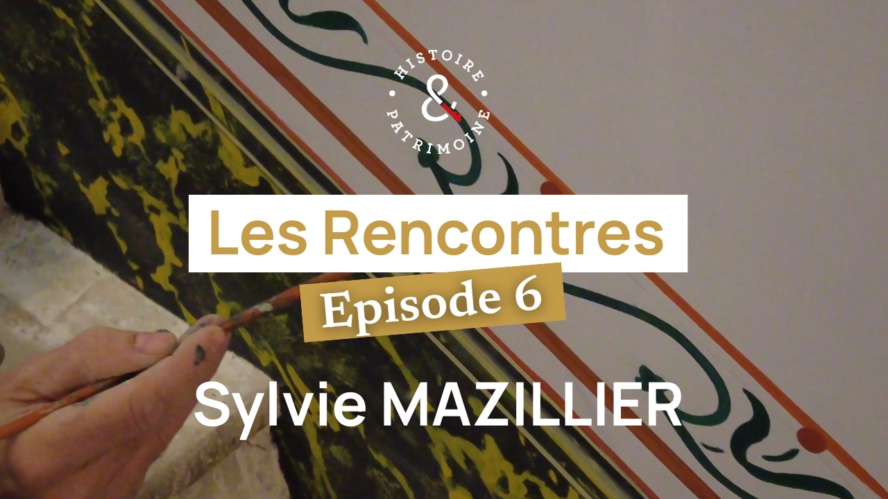 LES RENCONTRES, ÉPISODE 6 : Sylvie Mazillier, restauratrice de peintures murales au Clos Grivolas