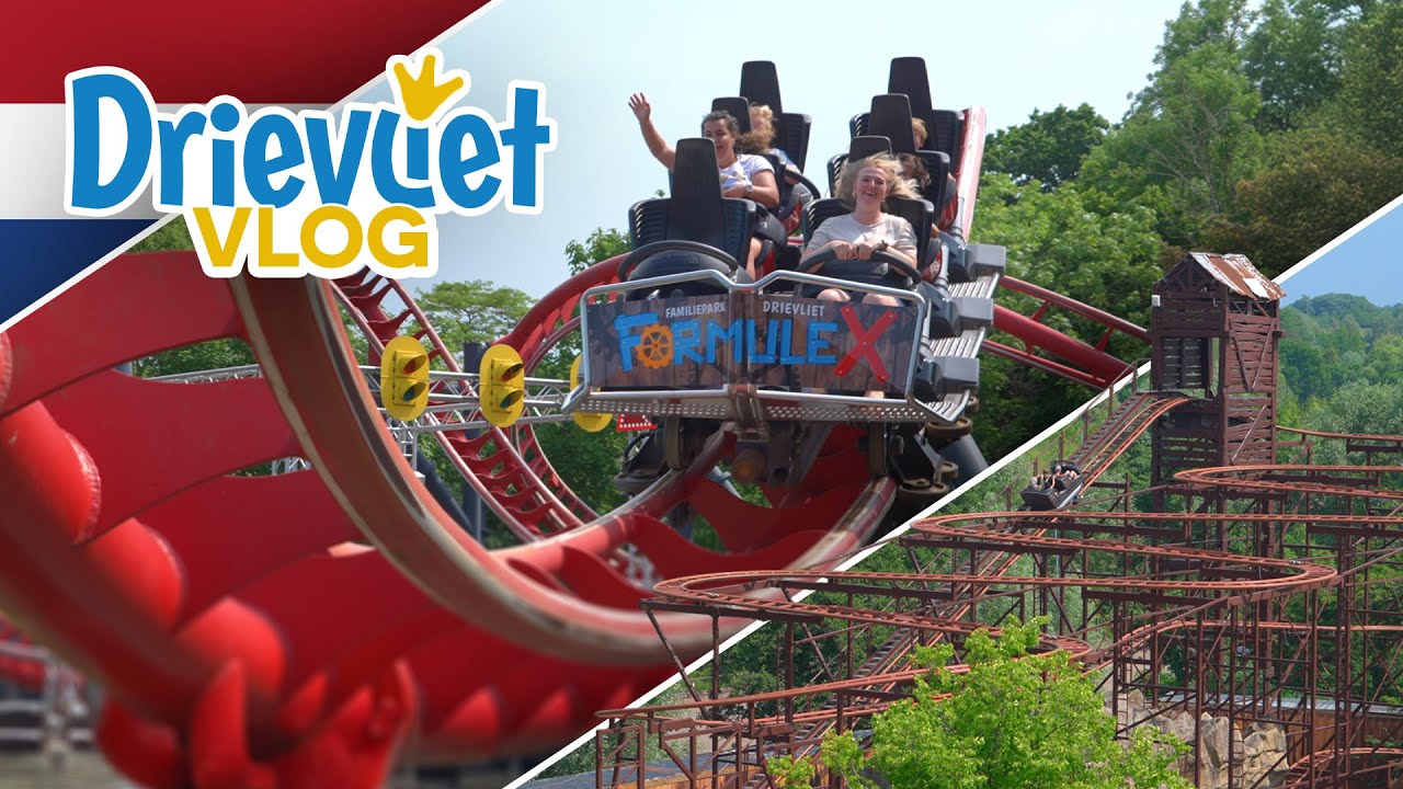 The Surprising Roller Coasters of Drievliet, a Quirky Family Theme Park in the Netherlands!