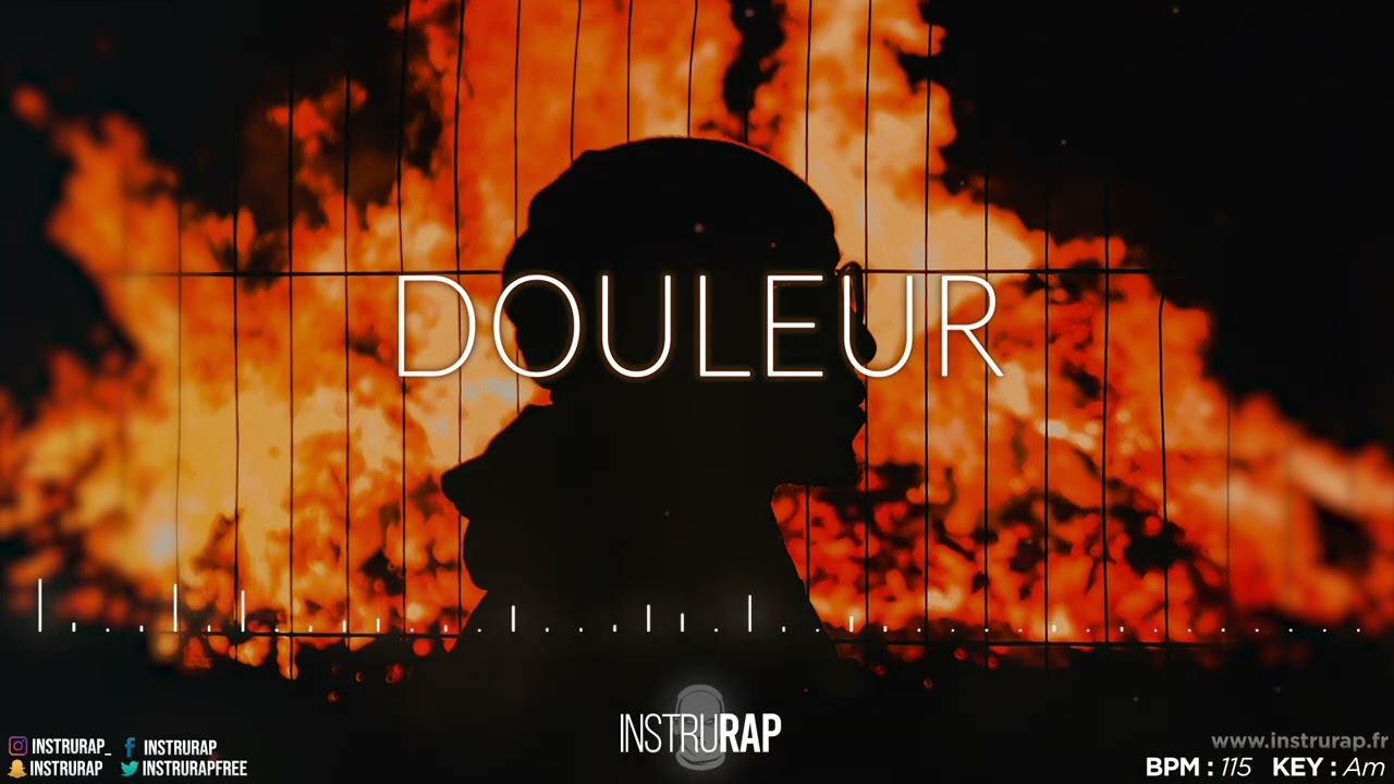 Instru Rap Piano/Conscient | Sad/Flute Instrumental Rap - DOULEUR - Prod. By Dxna