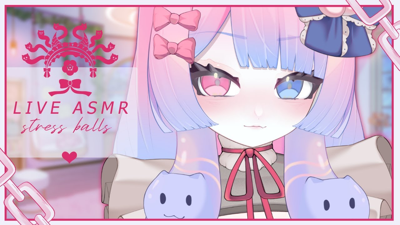 【 3DIO 】Stress Balls & Various Triggers ♡ soft whispers, kisses, reverb