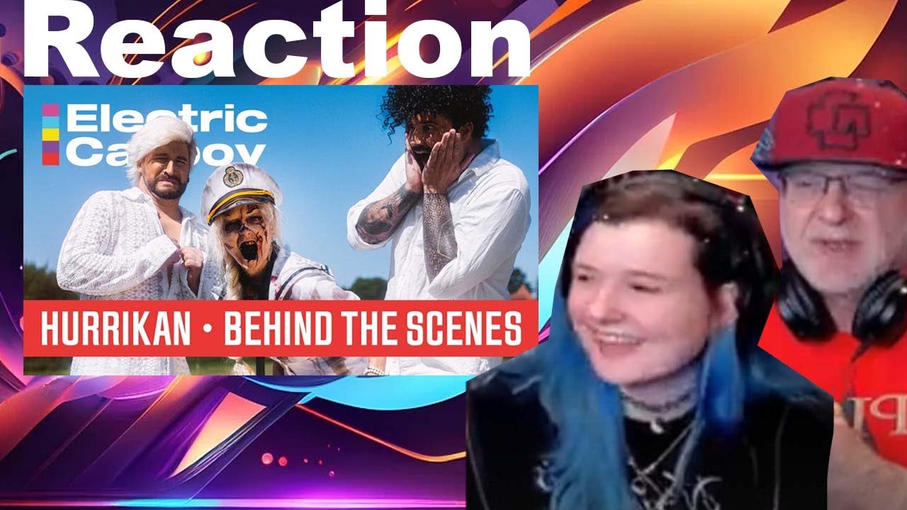 Dad&Daughter REACTION: Electric Callboy - Hurrikan | Behind The Scenes