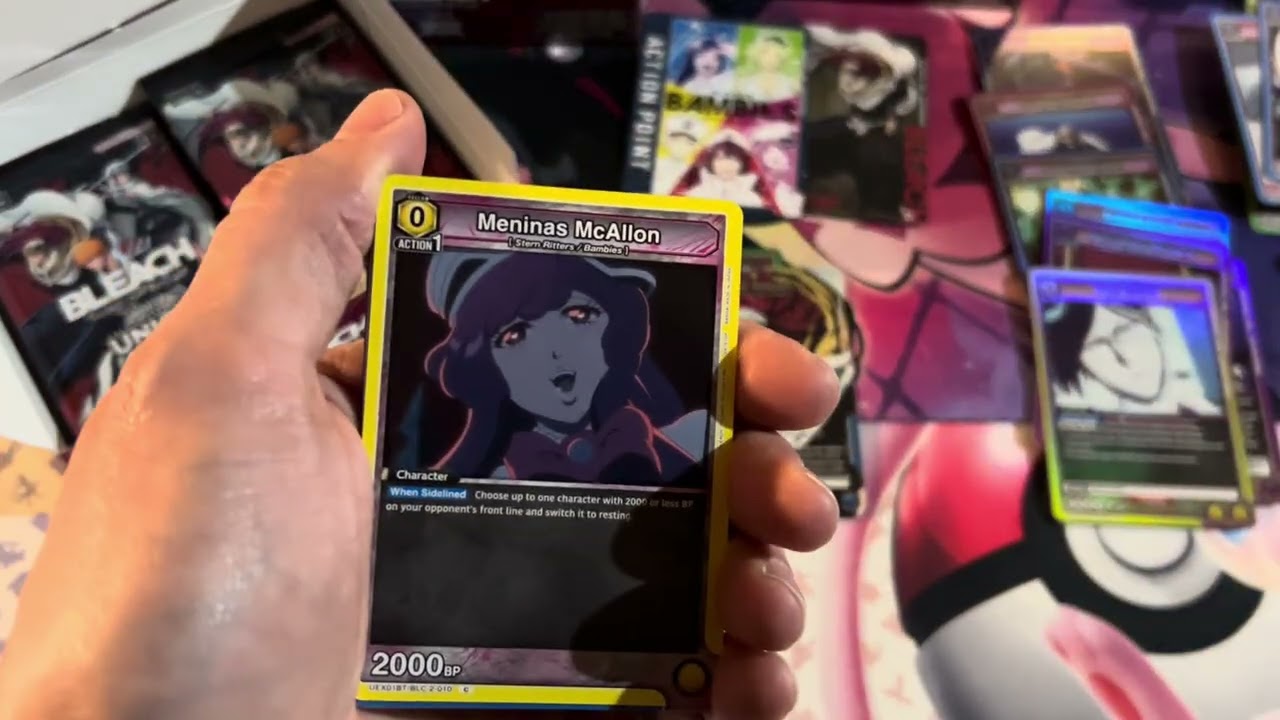 Union Arena Bleach Thousand Year Blood War box opening! #unionarena #bleach #bleachanime #tcg 