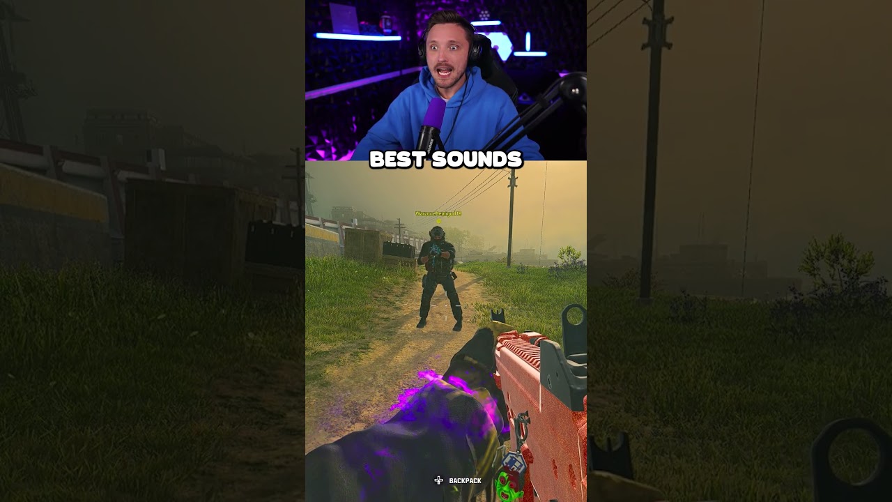 *НОВОЕ* Звуки выстрелов пистолетов-пулеметов в Call of Duty?😂