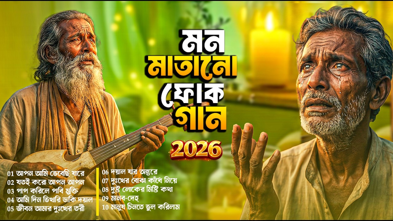 সেরা বাংলা ফোক মিক্স ২০২৬Best of Bengali Folk Songs Collection Bangla Folk Songs Nonstop PrantoMusic