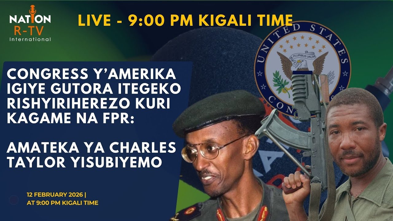 IHEREZO RYA KAGAME N’INKOTANYI RYATANGIYE: -AMATEKA YA CHARLES TAYLOR YISUBIYEMO  MU RWANDA