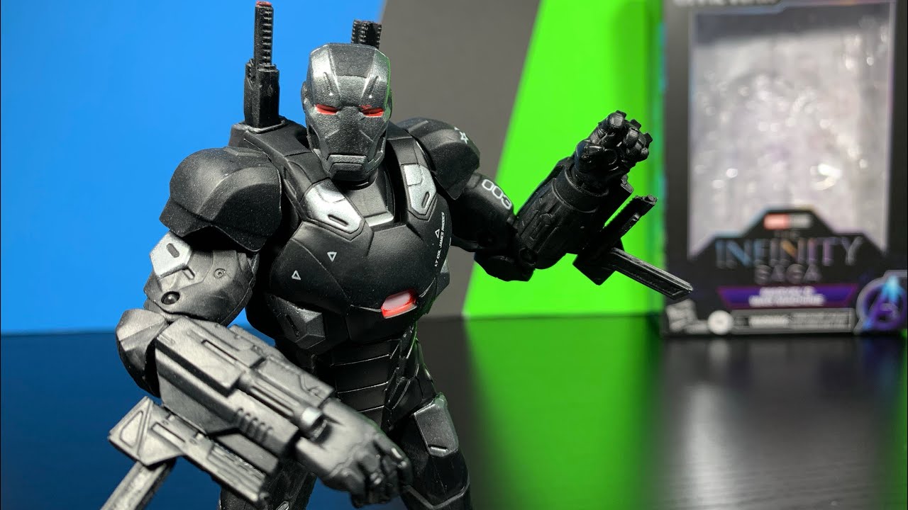 Marvel legends Infinity saga War Machine Civil War action figure review￼