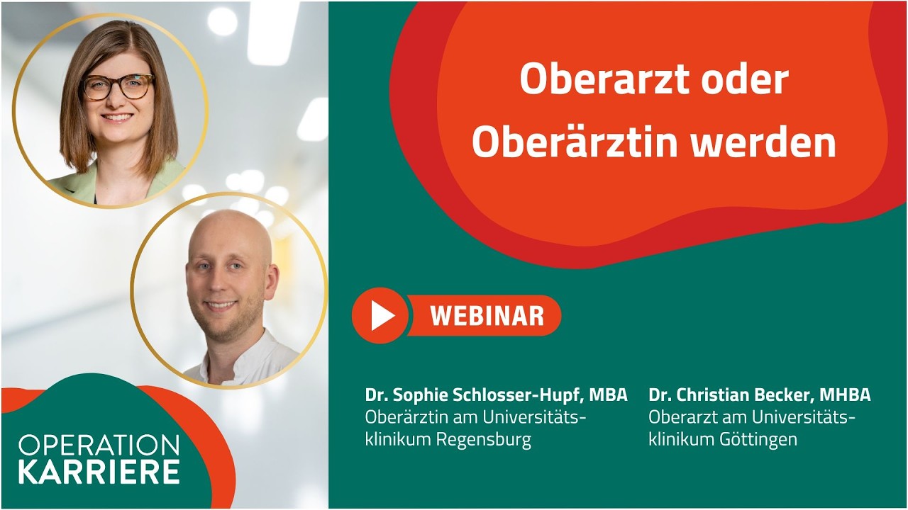 Oberarzt oder Oberärztin werden