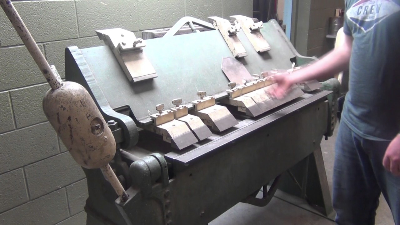Box Pan Brake  -  Overview How to use