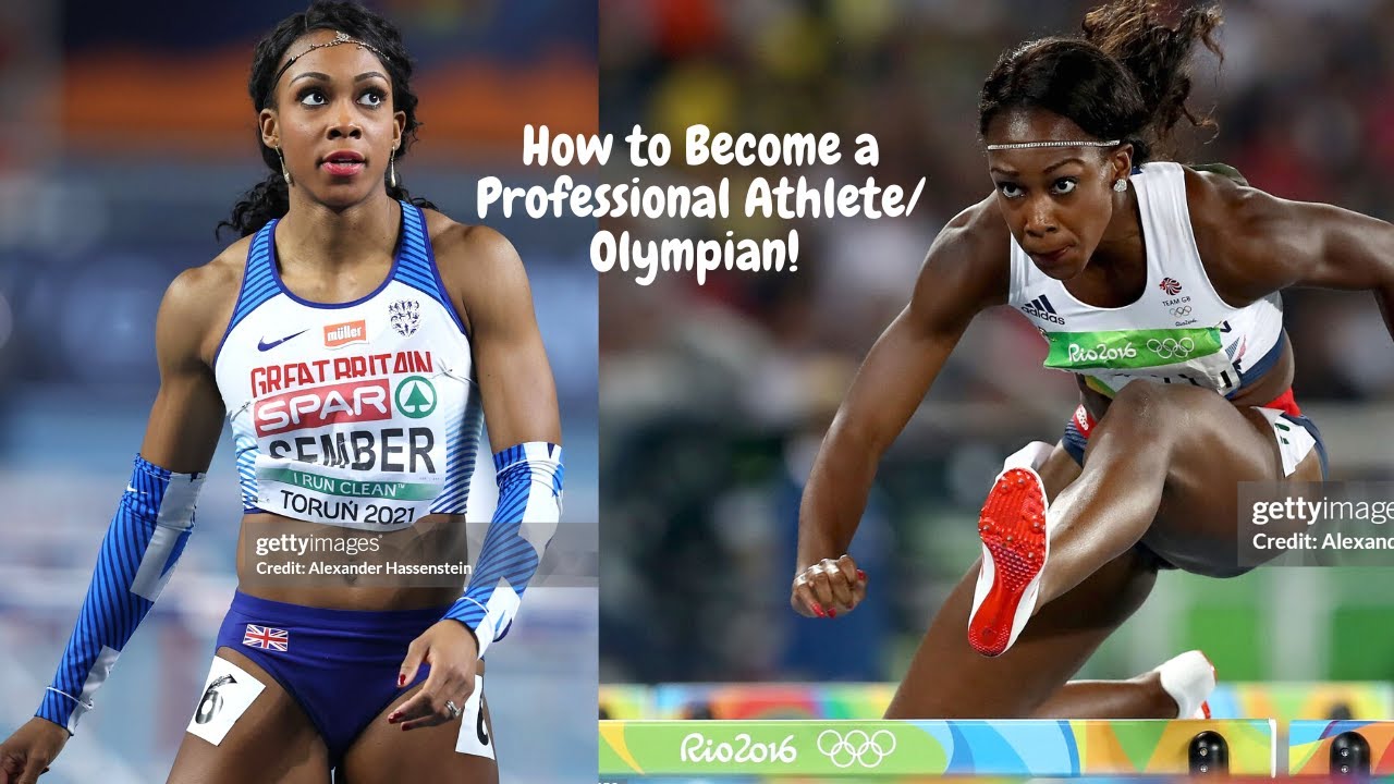 HOW  TO BECOME A PROFESSIONAL TRACK ATHLETE/ OLYMPIAN! | helpful advice