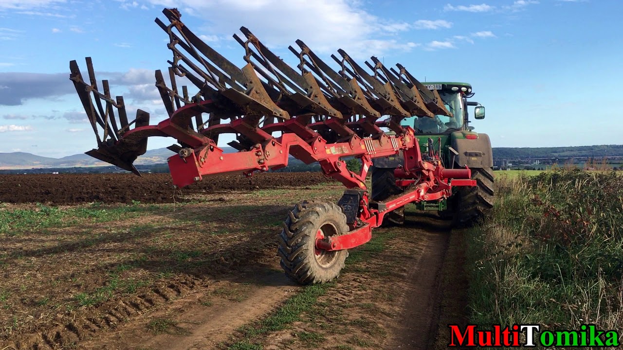 John Deere 8370r, 8345r+Lemken diamand, Gregoire besson, Kverneland. Szántás 2019.