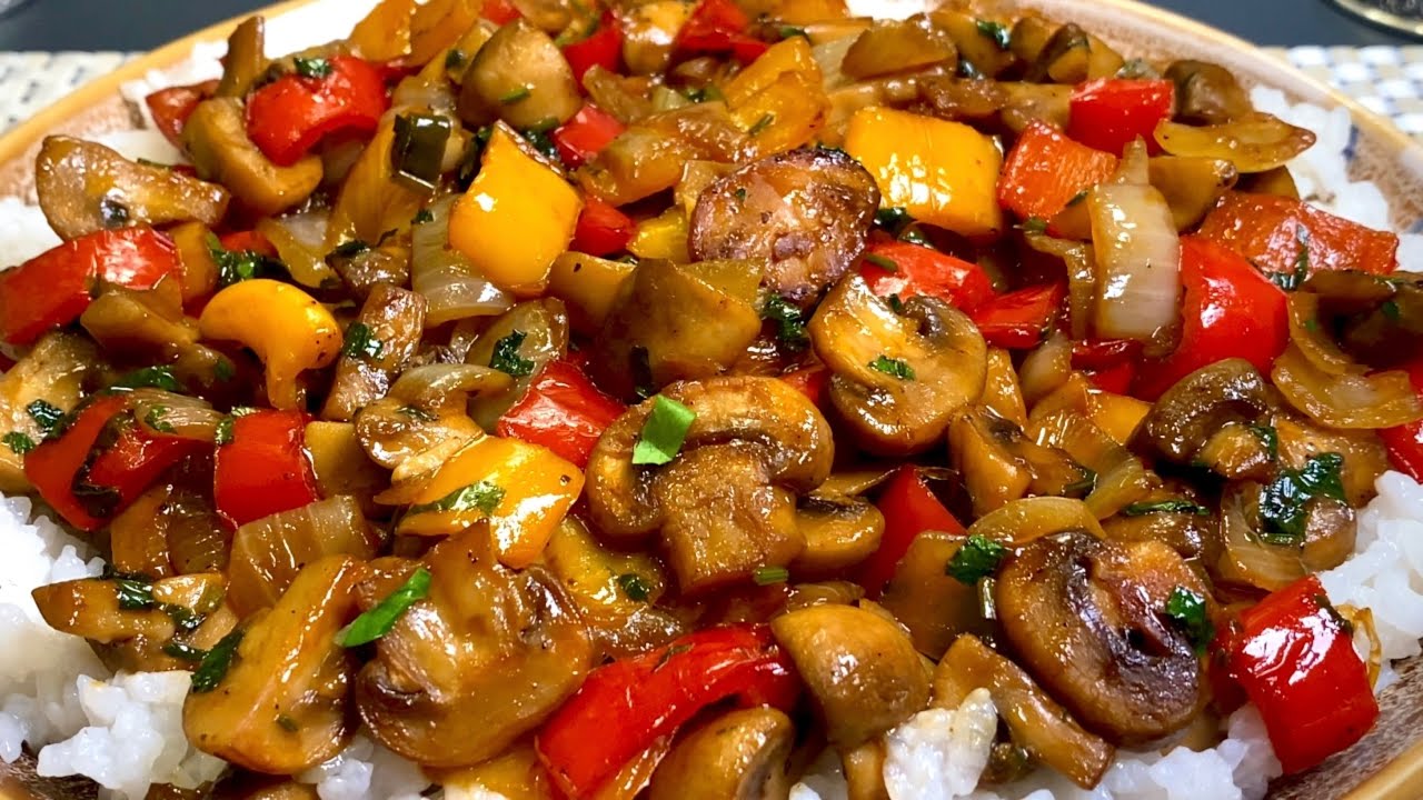 Не поверите, как вкусно! Эти грибы с овощами лучше мяса! Легко и быстро!