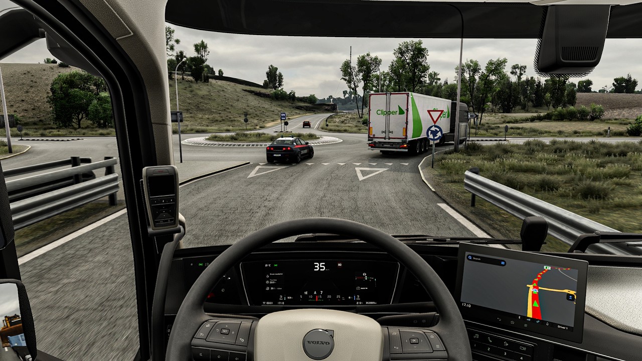 4K Realistic Ultra Graphics v1.59 VOLVO | Euro Truck Simulator 2 Snowymoon Mod Full Gameplay