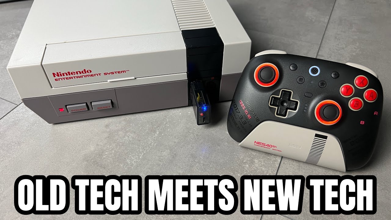 NEW Wireless NES controller + Super Mario Bros. | ASMR