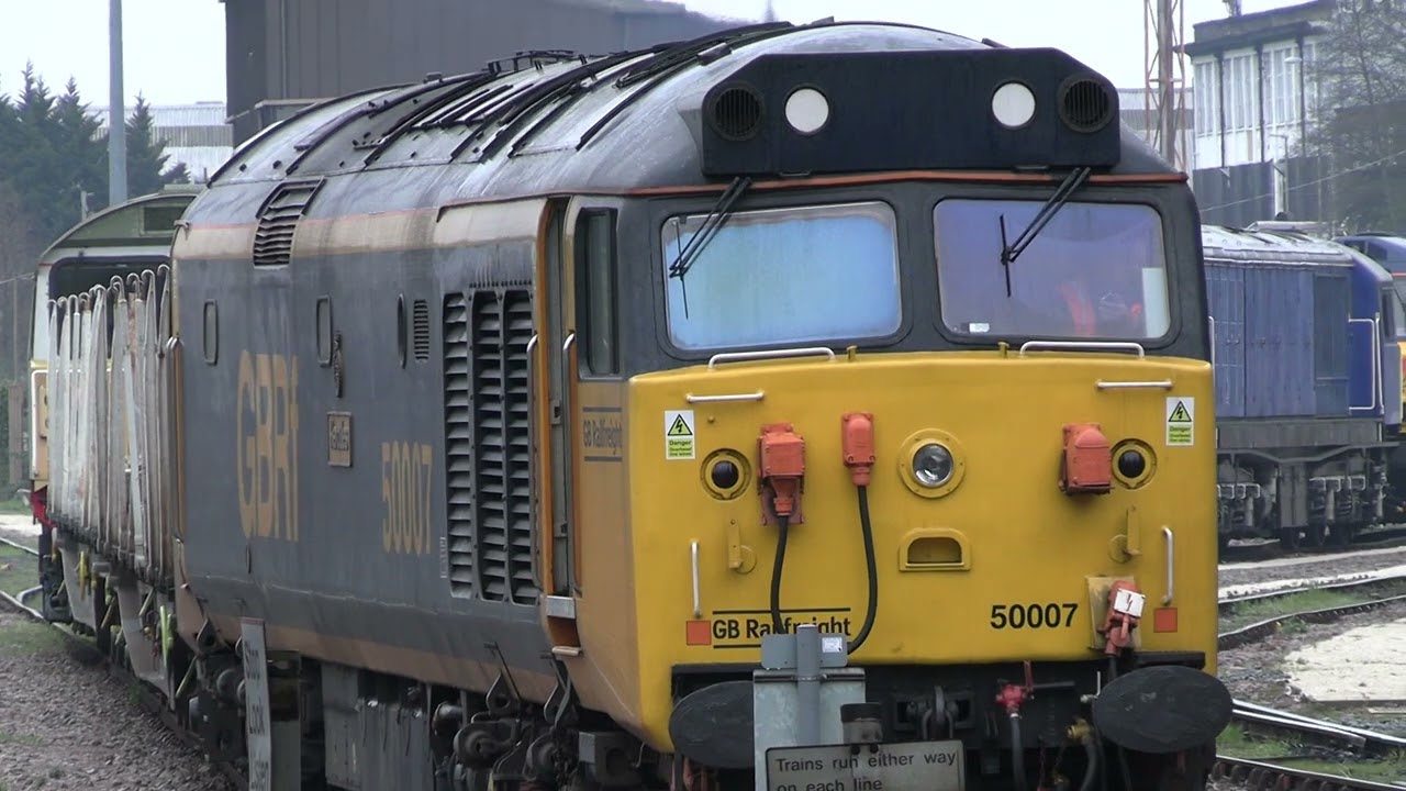 Trains at Leicester Station - Wed 5th Apr 2023 - Class 50 , 50007 