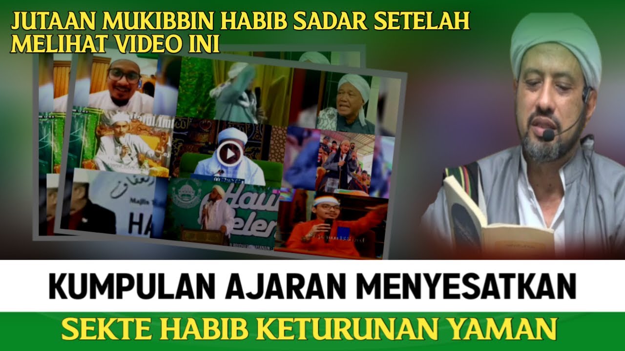 WAJIB NONTON‼️Kumpulan Ajaran S3 S4T Sekte Habib Yaman