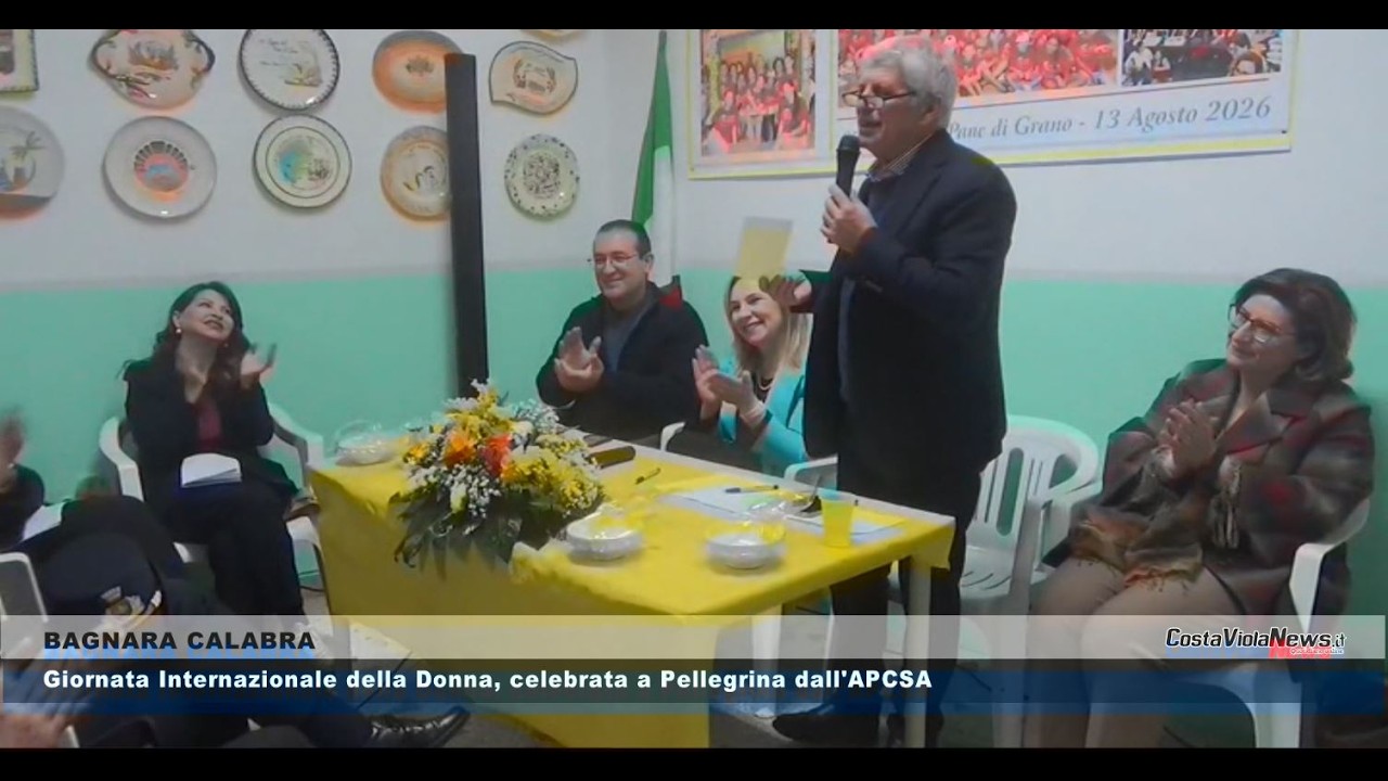 BAGNARA Giornata Internazionale della Donna, celebrata a Pellegrina dall'Assciazione Pellegrinese