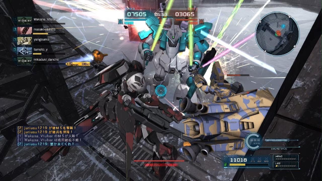 機動戦士ガンダム　バトルオペレーション２　バルバトス先に覚醒した方が勝つ！　北極　カスマ