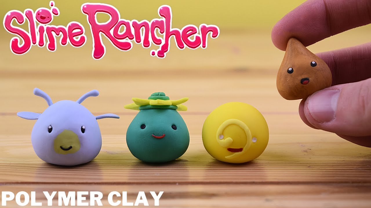 Making Slimes From Slime Rancher Using Polymer Clay (Part 2) More Slimes!