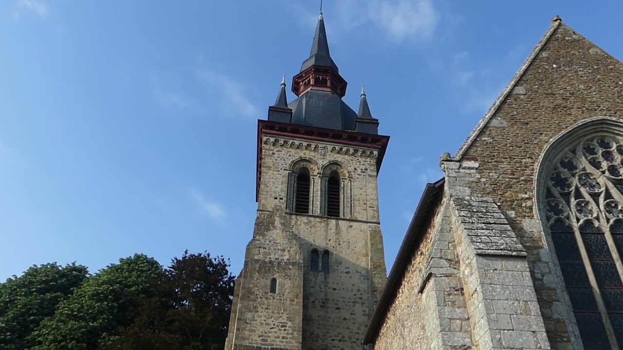 Cloches St Méen la Grand (35) Angélus - HD