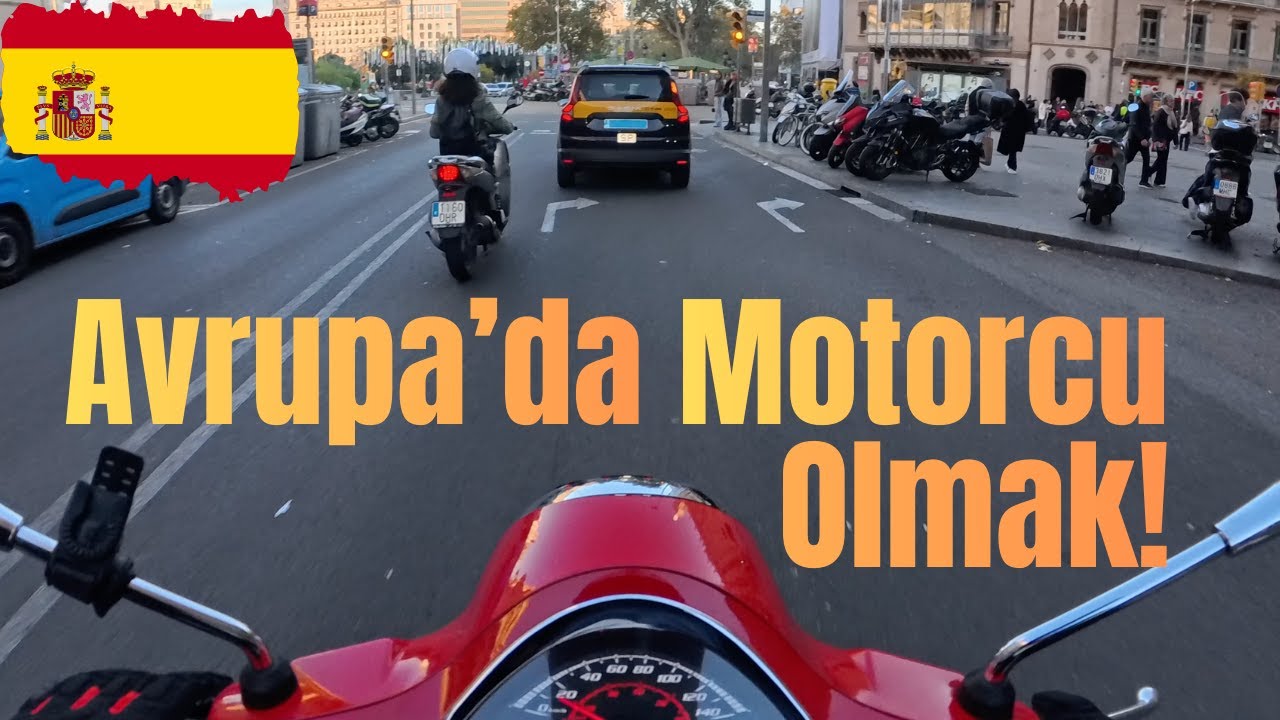 Vespa GTS 300 / Avrupa’da Scooter’lar Neden Daha İyi? (Markalar gerçekler) #motovlog