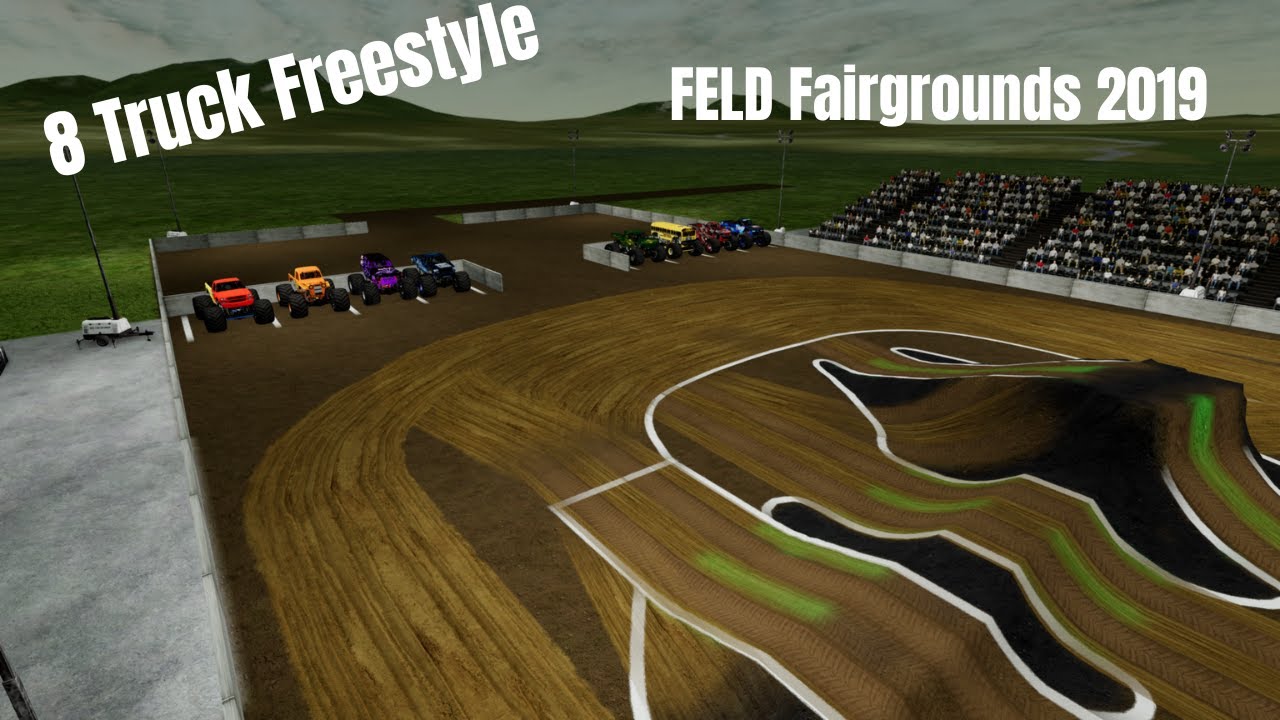 8 Truck Freestyle at (FELD Fairgrounds 2019)