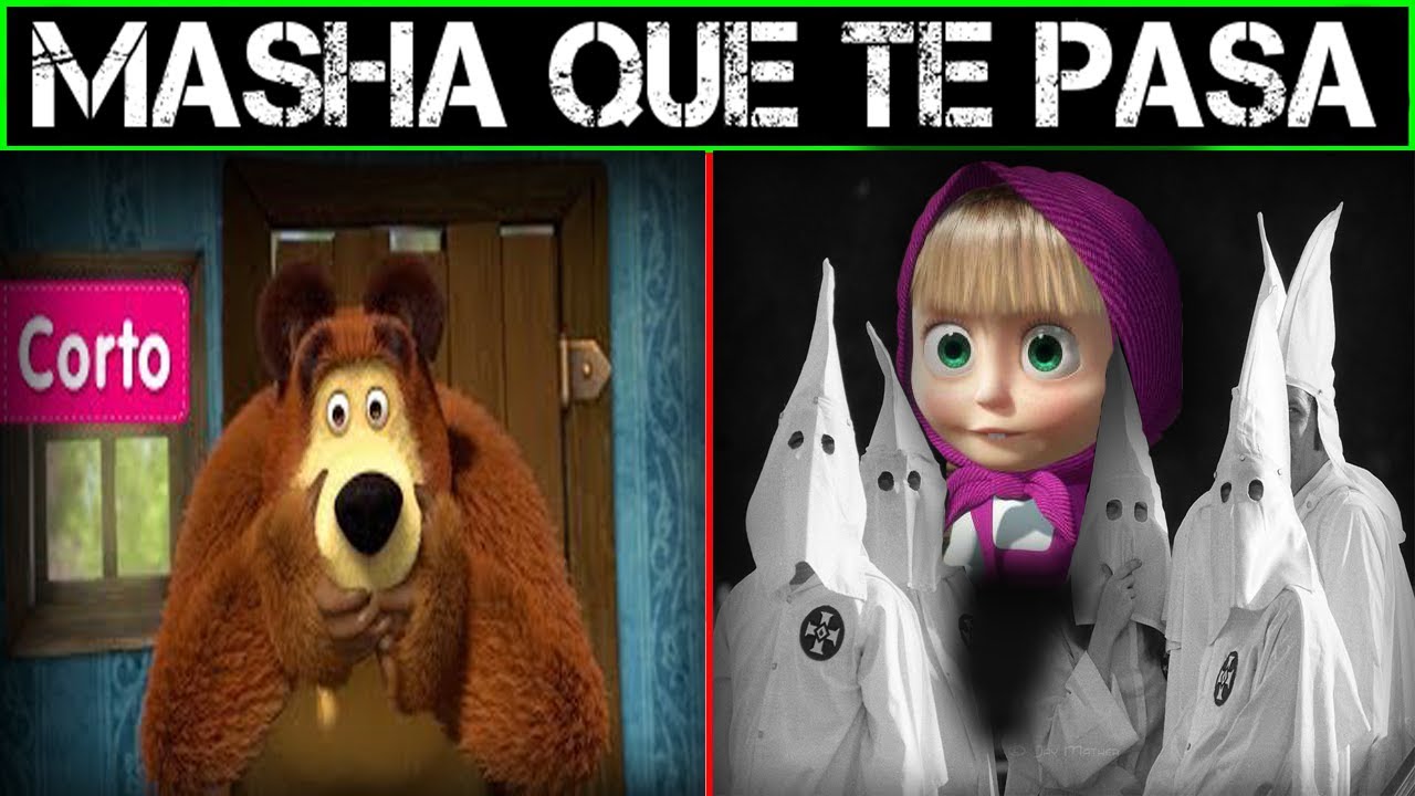 ¡¡¡CREEPYPASTA DE MASHA Y EL OSO!!! 👿🐻 (MASHA QUE TE PASA)