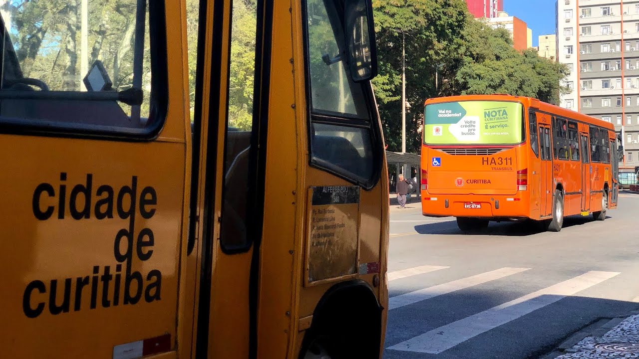PRAÇA RUI BARBORA - CURITIBA | Movimentações de Ônibus #57