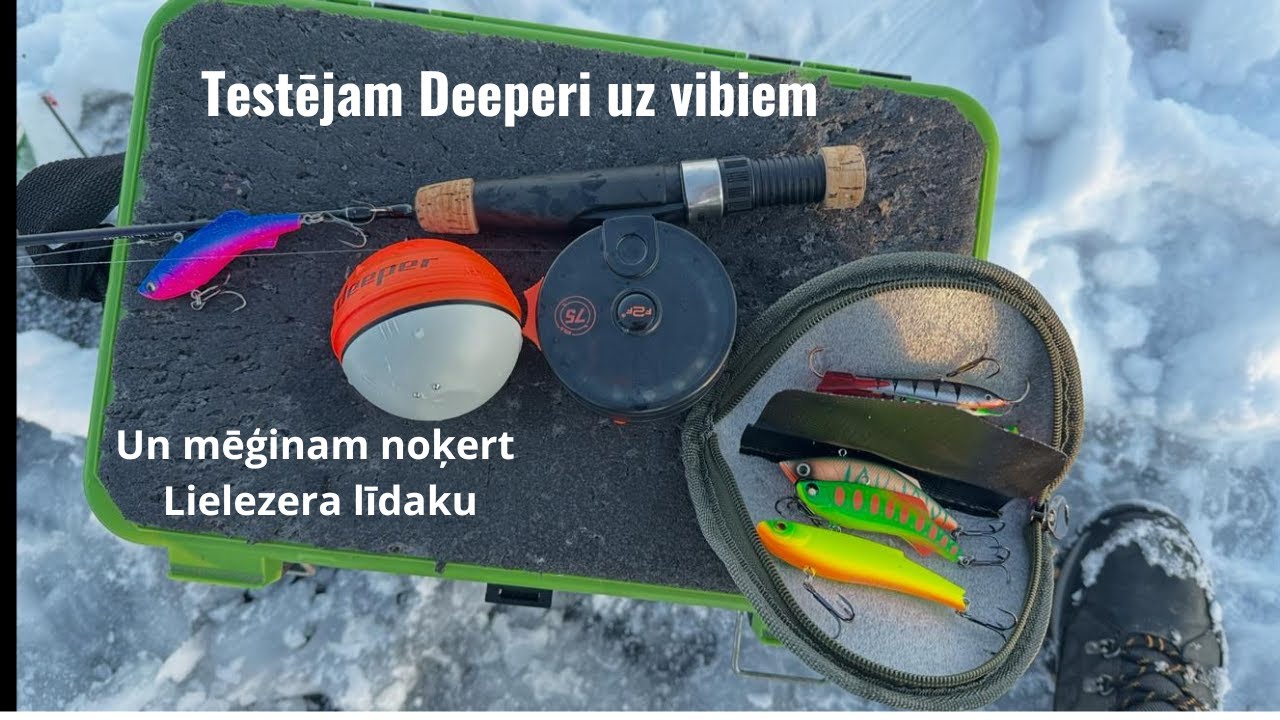 Testējam Deeperi mēģinot noķert zandartu uz viba, bonusā kadri no līdaku copes