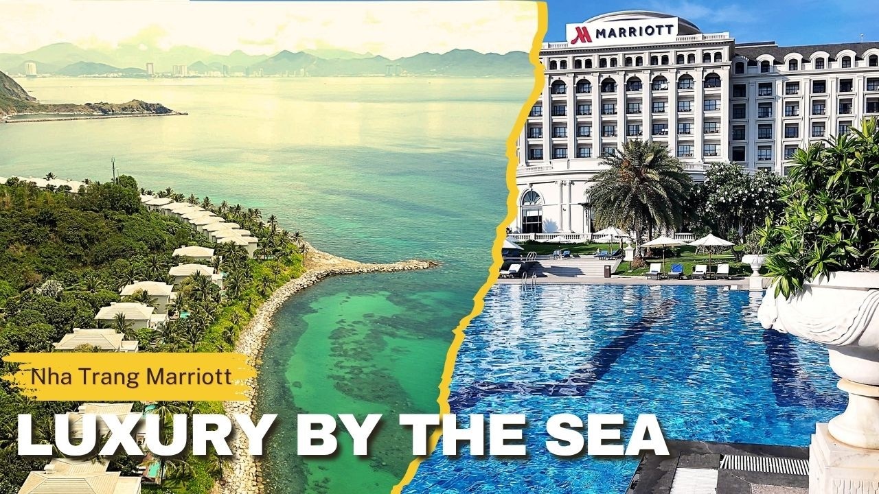 [4K] Nha Trang Marriott Resort & Spa | 5-Star Luxury Island Retreat in Vietnam