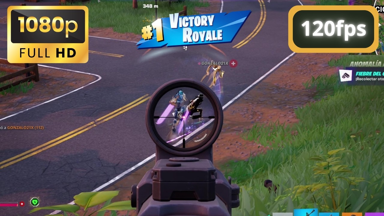 Fornite Duo Gameplay FHD 120fps / 11 kills