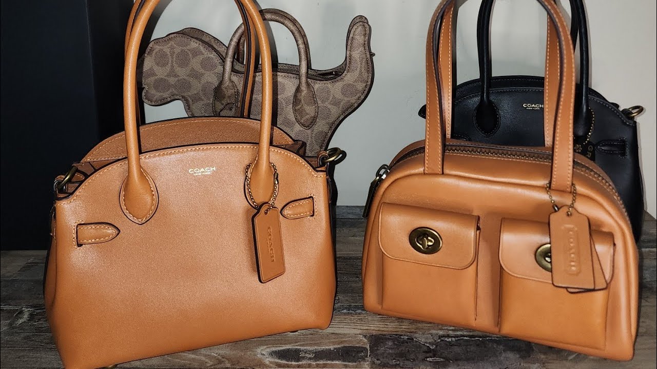 Comparison of Coach Empire 21 and Twin Turnlock 20 - Which Bag is a Keeper??? 🤎 
