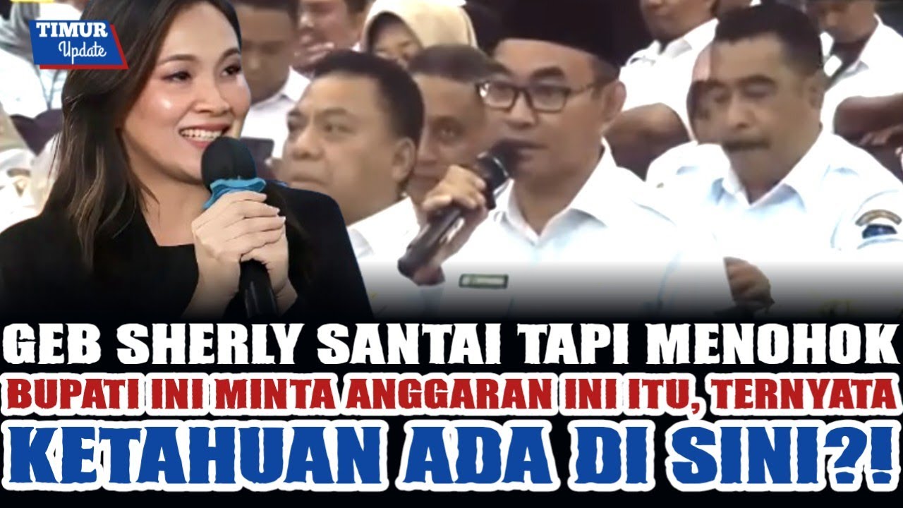 GAK NYANGKA GUB SHERLY SANGAT DETAIL PAHAM SOAL DATA! BUPATI HALBAR DIBUAT TERSENYUM KECUT AKHIRNYA?