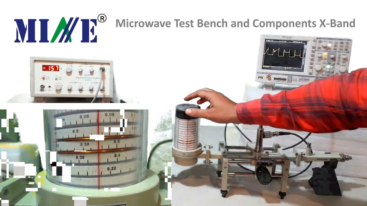 Frequency and Wavelength Measurement using Microwave Test Bench