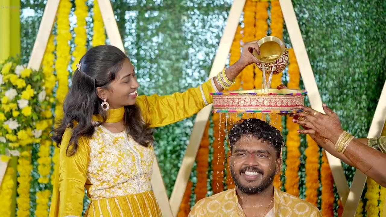Yaswanth’s Haldi Celebration | Colors of Joy