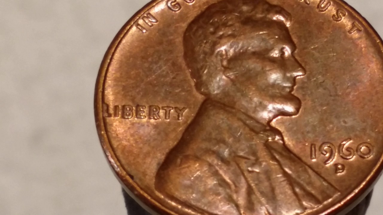 1960 D Cud Error LIBE