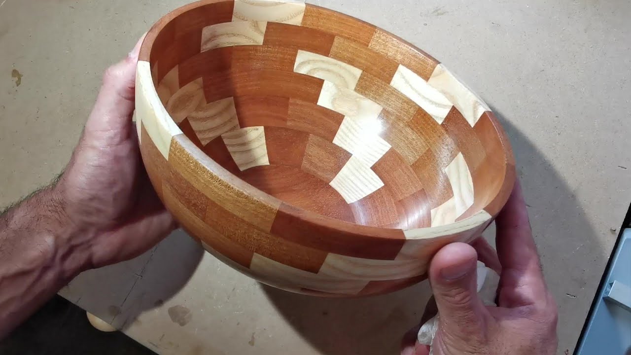 woodturning: a segmented bowl