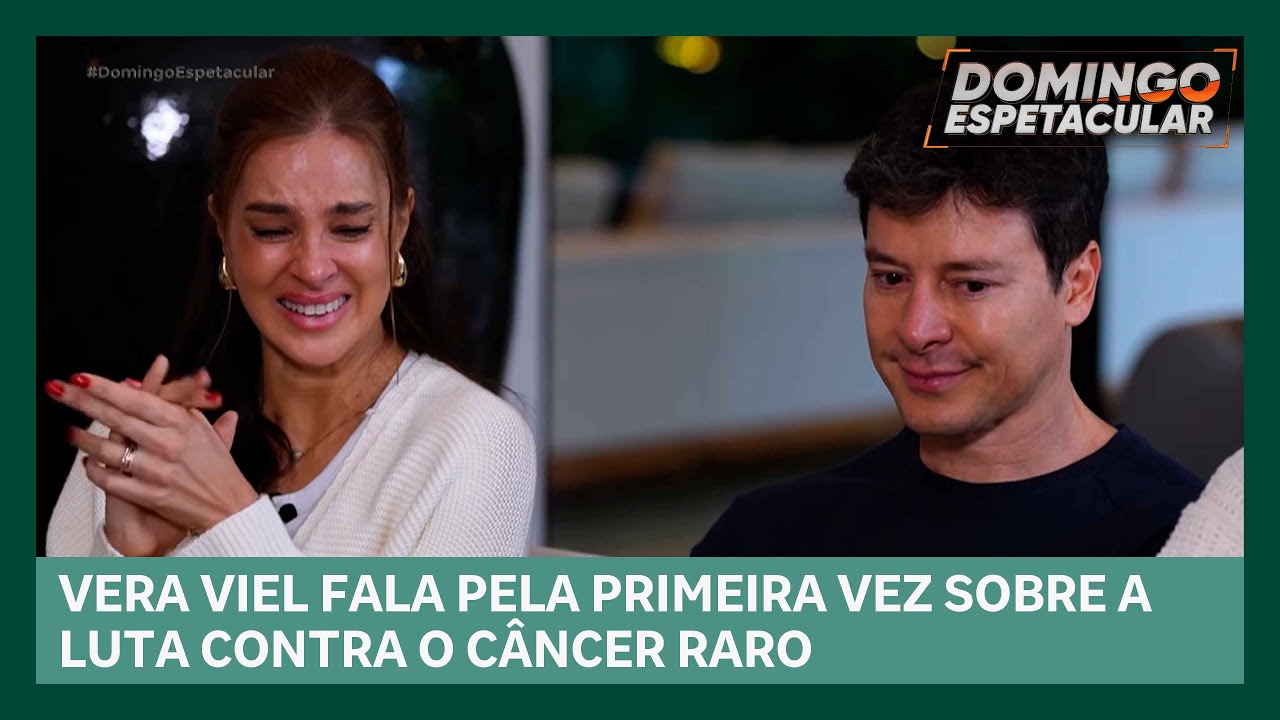 Vera Viel, esposa de Rodrigo Faro fala pela primeira vez sobre a luta contra o câncer
