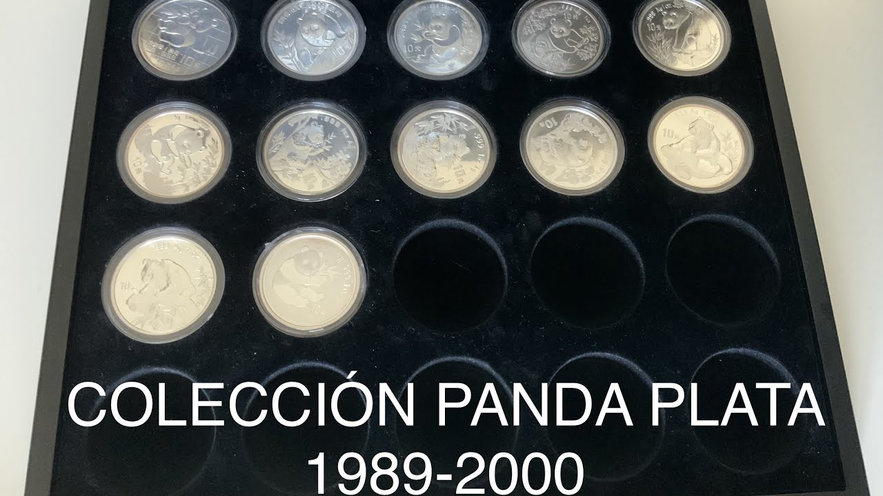 Colección PANDA plata 1989-2000