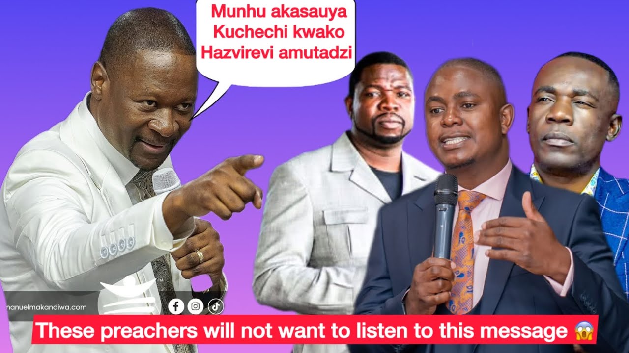 Prophet Emmanuel Makandiwa warns Pastors / Prophets to preach Jesus only or they will be in trouble 