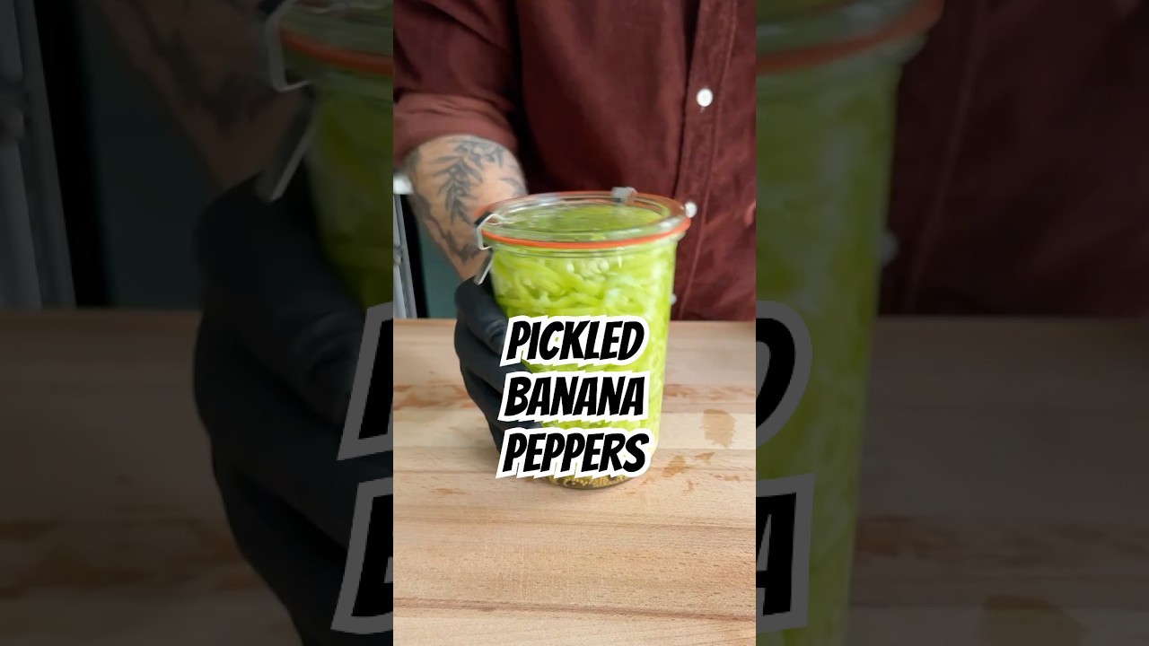 How to Pickle Banana Peppers | Urban Farm and Kitchen