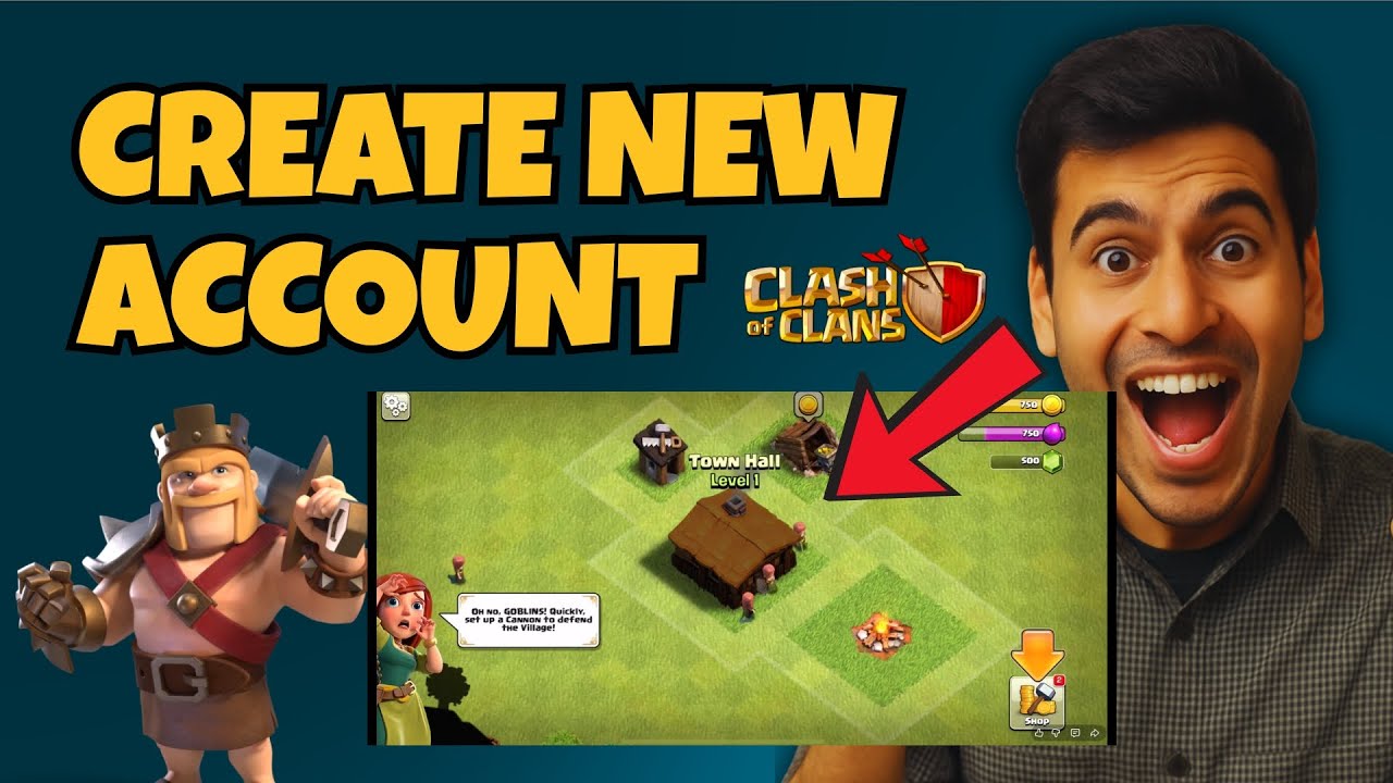 Как создать новую учетную запись в Clash of Clans 2025