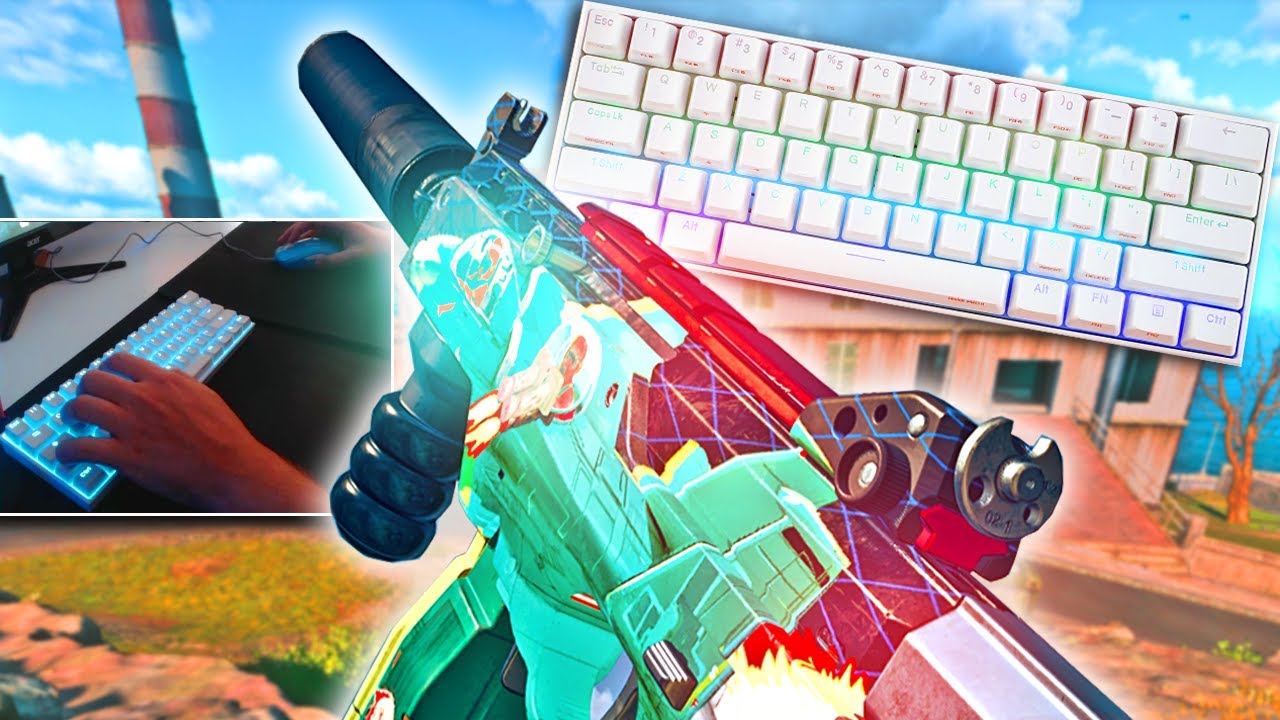 Anne Pro 2 Warzone ASMR Chill😌Satisfying LC10 Keyboard and Mouse Gameplay Smooth 1440p