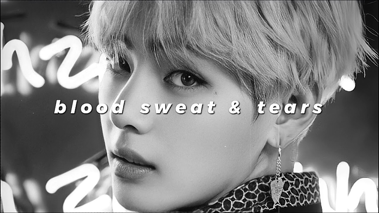 bts - blood sweat & tears (slowed + reverb)