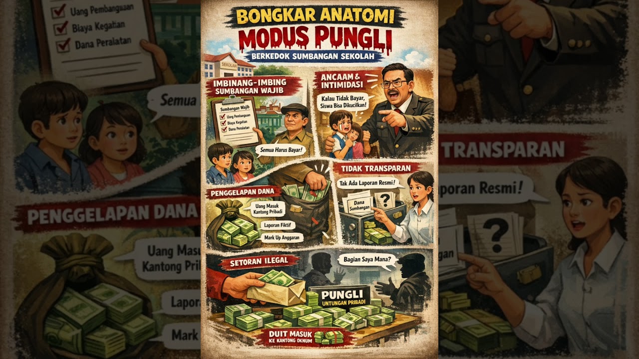 Bongkar Anatomi Modus Pungli di Sekolah 