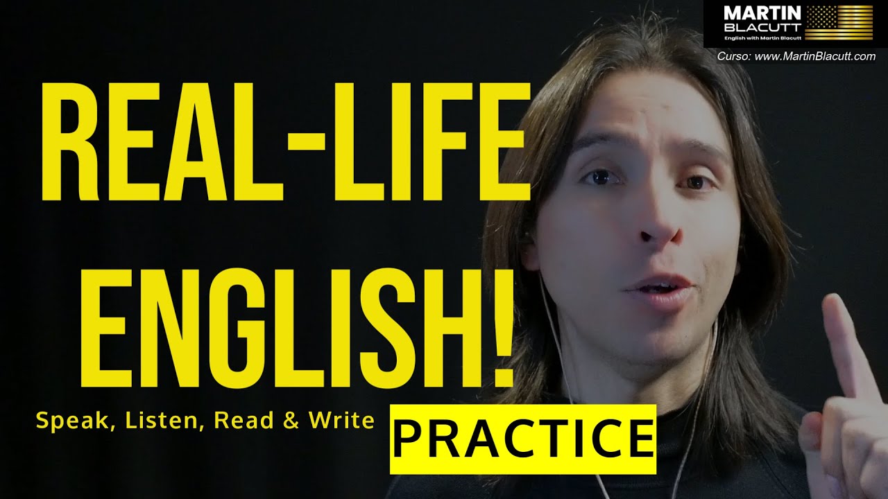 Fluidez en la vida real: practica las 4 habilidades del inglés🤩🎥